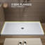 Base de bac de douche en alcôve avec drain central l 60 po x P 32 po-133866525