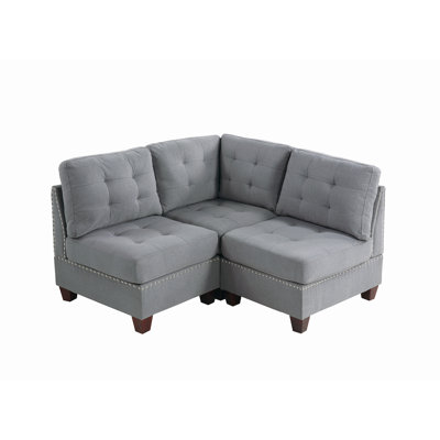 3 - Piece Upholstered Sectional