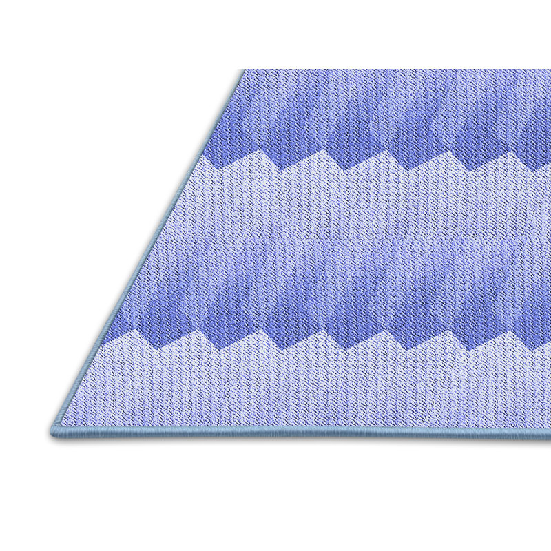 Tapis géométrique violet, Rectangle 5 pi x 7 pi