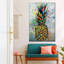 Pineapple Color Splash, peinture sur toile-740570011