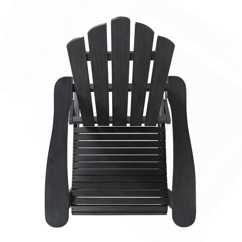 Chaise Adirondack pliable, Dark Grey