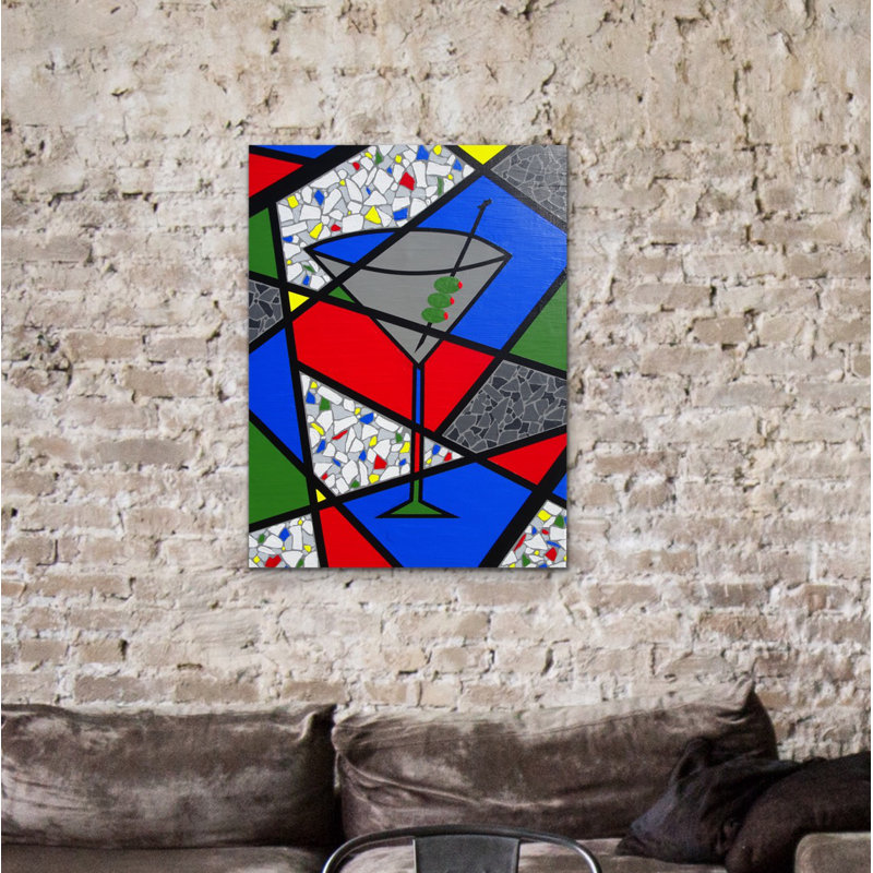 Martini Party Painting by Eddie Bruckner