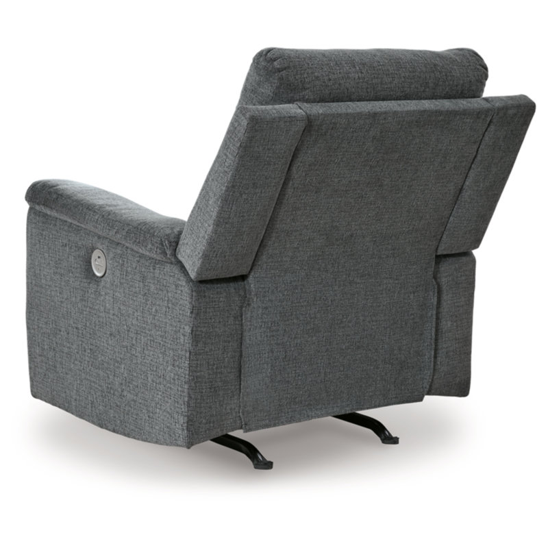 Doux Power Recliner, Dark Gray