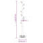 Tusten Iron Freestanding Coat Rack-1029095997