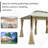 13 Ft. W x 10 Ft. D Steel Patio Gazebo-98181327