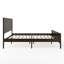 Lit plateforme en bois avec tête de lit et pied de lit Martha Stewart Corbin-97967489-97967488