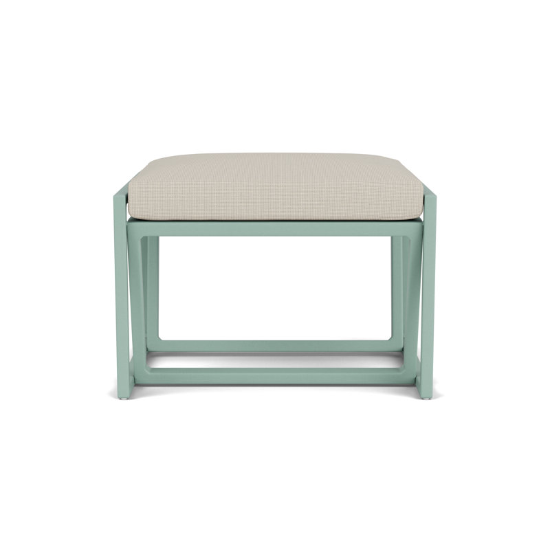 Summit Outdoor Ottoman, Sea Glass, Fife Fog