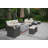 10 - Person Patio Conversation Set with Cushions