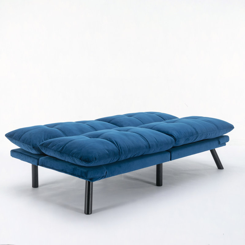 Canapé-lit pliant convertible bleu marine, Marine
