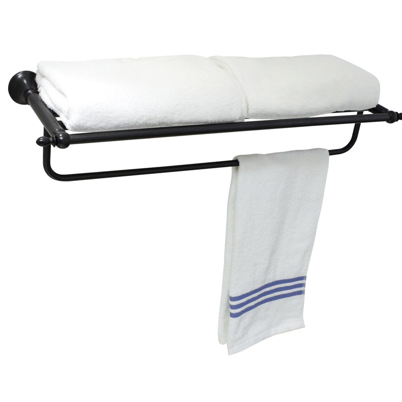 Nama Metal with Towel Bar, Rubbed Bronze