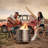 19" Smokeless Fire Pit, Detachable Stainless Steel Camping Stove with Stand, Removable Ash Pan, Nested Design-660567599