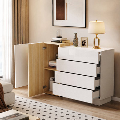 Particle Board / Chipboard 2 - Door Rectangle Accent Cabinet