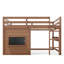 Lit mezzanine double avec tableau noir coulissant et espace de jeu multifonctionnel-1057128855