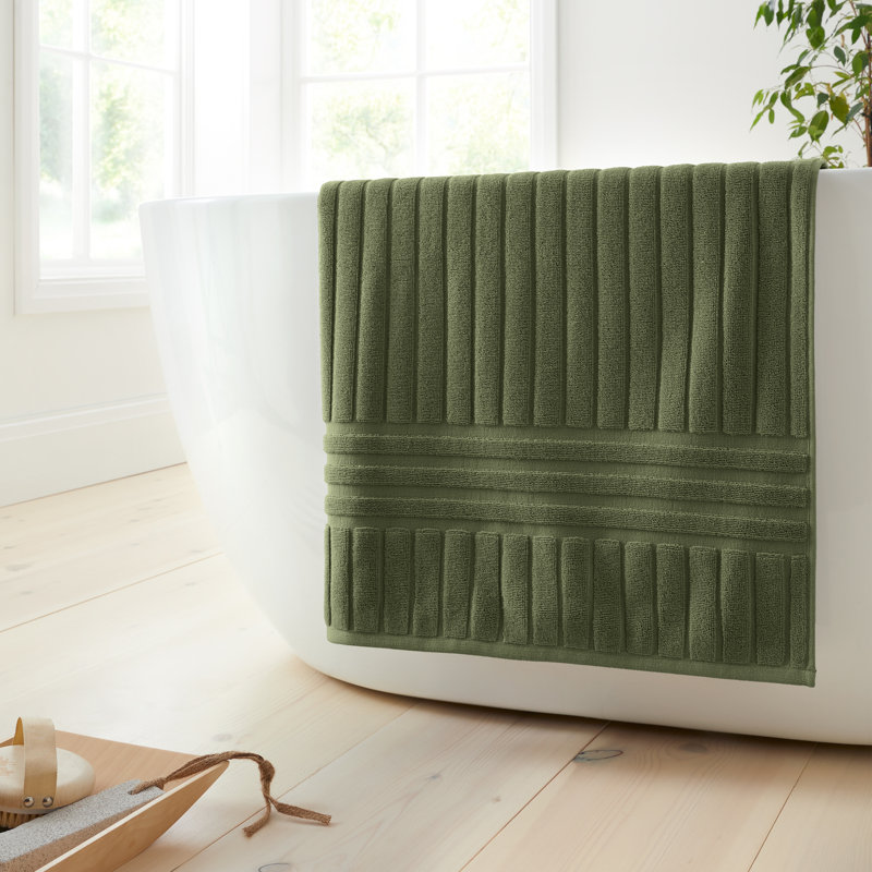 Hotel Towel 100% Cotton Bath Sheet, Olive Green