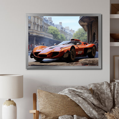 Grand Prix Retro Car I, impression sur toile