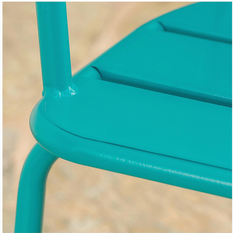 SANTA MONICA BISTRO SET, Teal