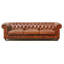 Paris Club Genuine Leather Chesterfield Sofa-121429801
