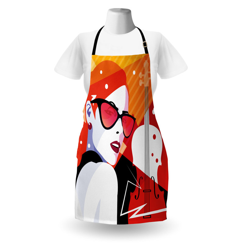 Tablier abstrait femme East Urban Home