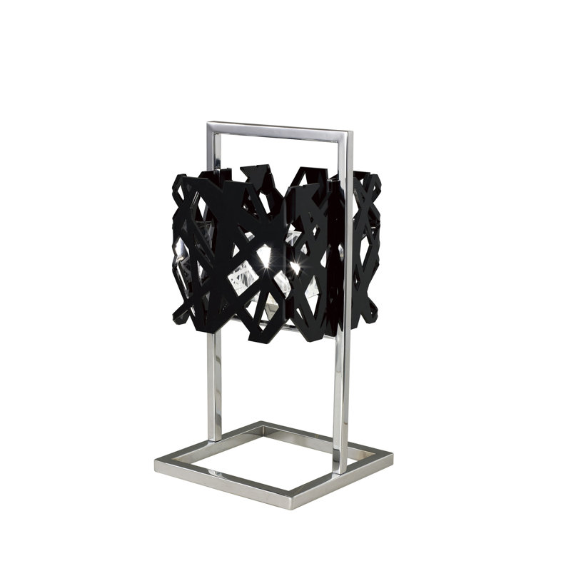 Waloo Metal Novelty Lamp, Black