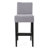 30-Inch Fabric Barstool With Solid Wood Frame (Set Of 2)-1883870469