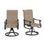 Ensemble de 2 fauteuils de patio pivotants à dossier haut Avionce-98249173
