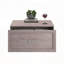 Table basse au design élégant - Finition gris moyen