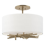Brindille 3 - Light Semi Flush Mount