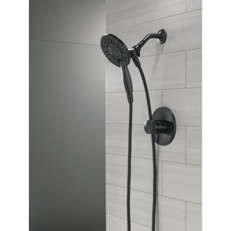 Monitor 14 Series Shower Only Trim Only with In2ition Hand Shower, Matte Black