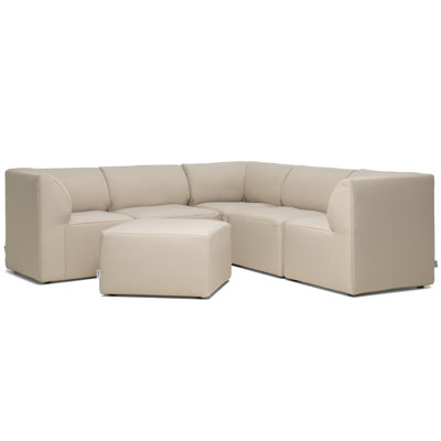 Big Joe Patio 6 Piece Outdoor Sectional