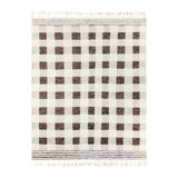 Jaipur Living & Enkay Berkshire DSK02 Handknot Striped Brown/White Runner (3'X10')