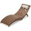Ensemble de 2 chaises longues pliantes HDPE-126552655