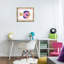 «Pink Fish Illustration Floater», art mural par Lisa Nohren-1888243170-1888243171