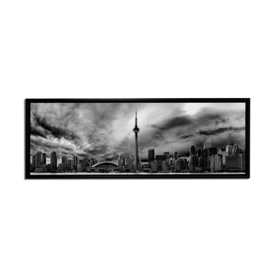 " Toronto Ominous Clouds Skyline "