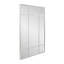Knightbridge Solid + Manufactured Wood Wall Mirror