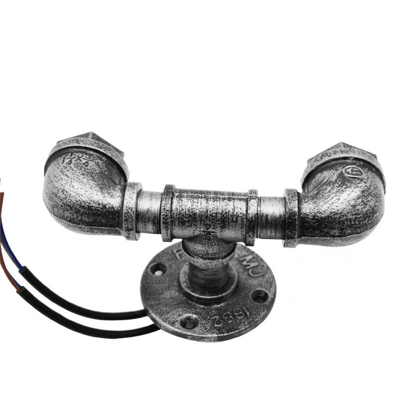 Calumet Armed Sconce, Brushed Silver