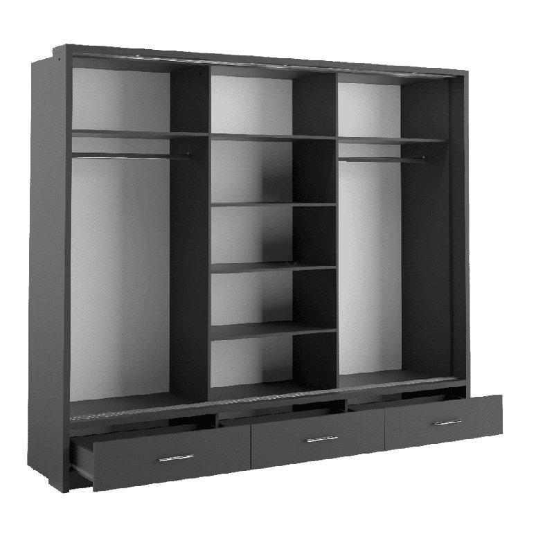 Nicolosa Piece Bedroom Set, Black