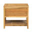 Ensemble de tables de bout en bois massif Lynise