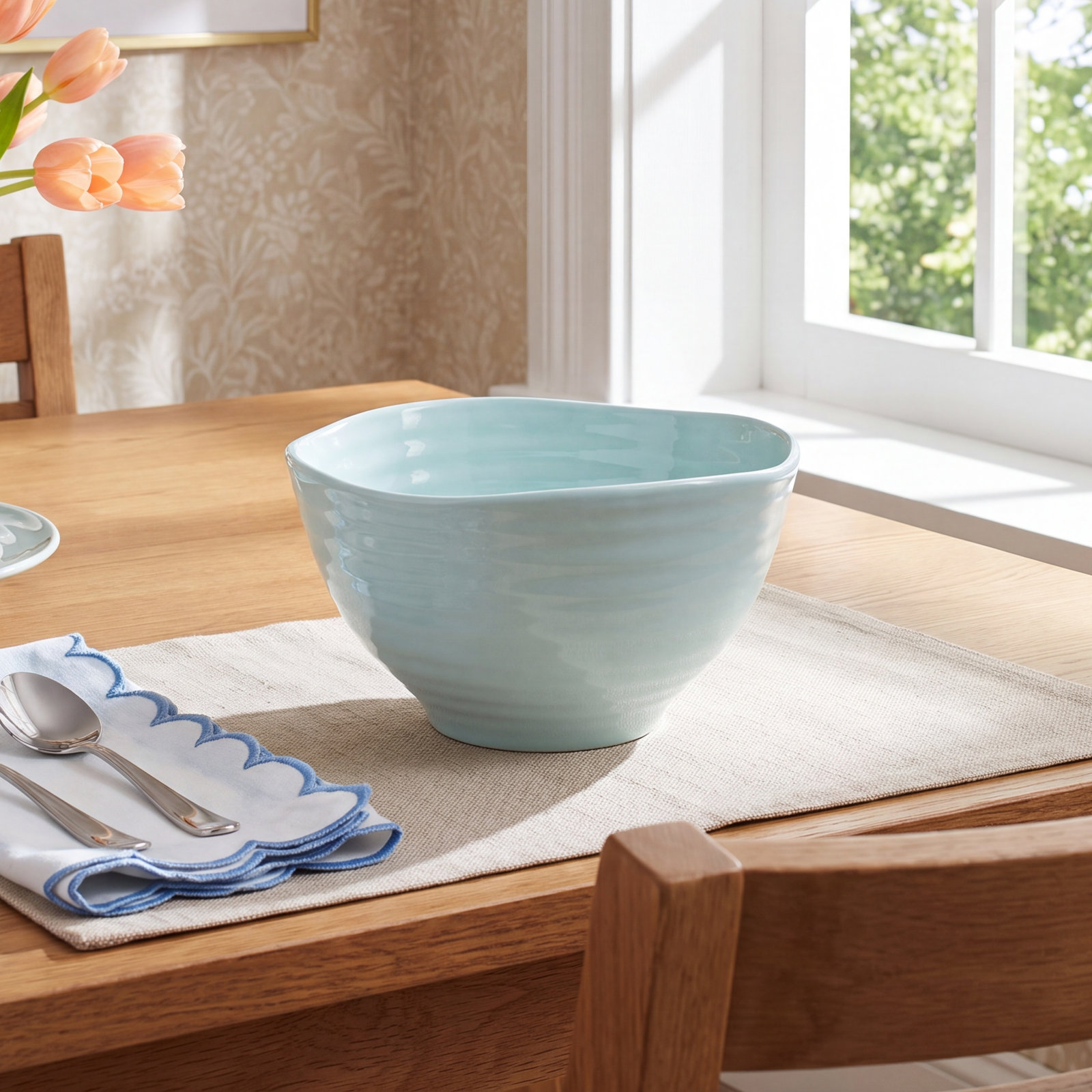 Sophie Conran Porcelain Rice Bowl, Celadon