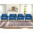 32.2" Wide Scandinavian Upholstered Solid  Wood Arm Accent Chair-124928700
