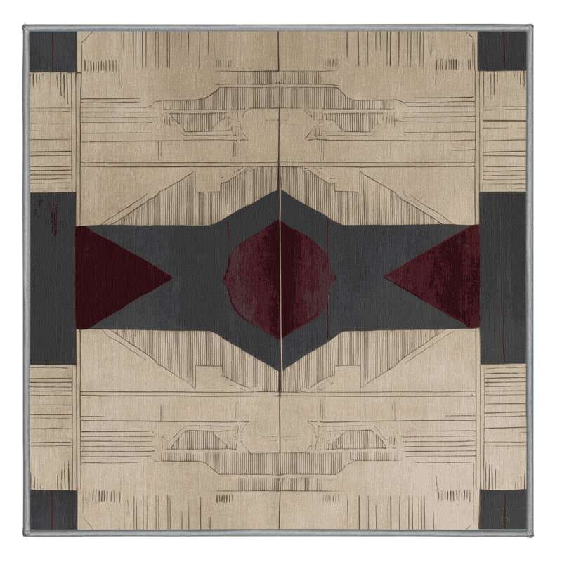Heirloom Harmony Rug, Square 3'