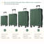 Ensemble de valises 6 pièces Hardshell