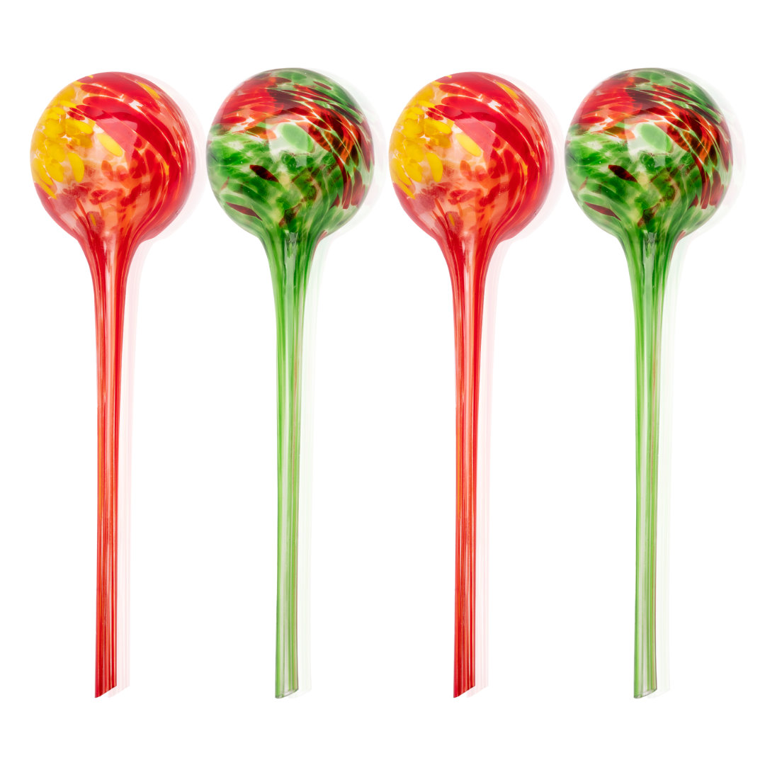 Bozman Glass Abstract & Geometric Garden Stake (Set of 4) Arlmont & Co. 