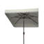 Parasol de marché carré 7,5 pi Keesee-2142132753