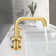 Widespread 2-handle Bathroom Faucet with Drain Assembly
