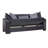 Tevrat 89'' Upholstered Convertible Sofa-1093419849