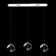 Bridie 3 - Light LED Cluster Pendant