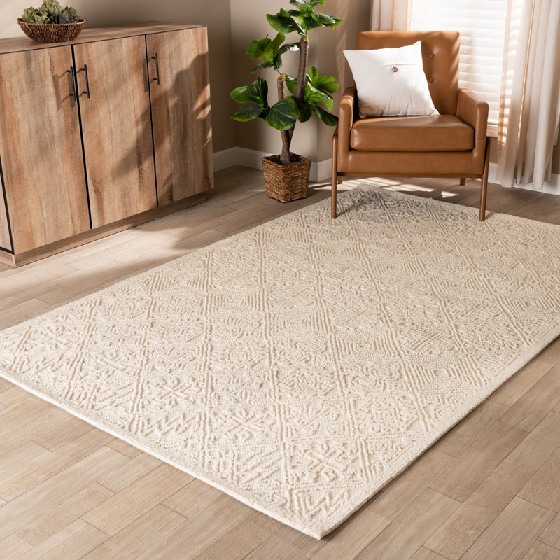 Doyal Wool Geometric Indoor Rug