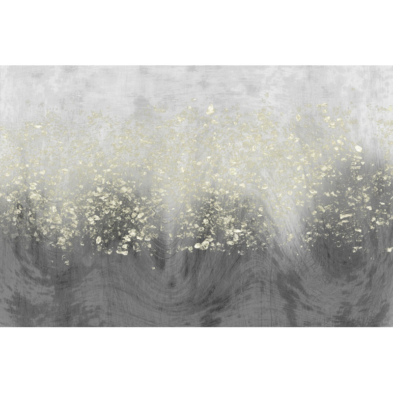 Glitter Swirl I 1 Piece Painting on Canvas, 20cm H x 30cm W x 4cm D