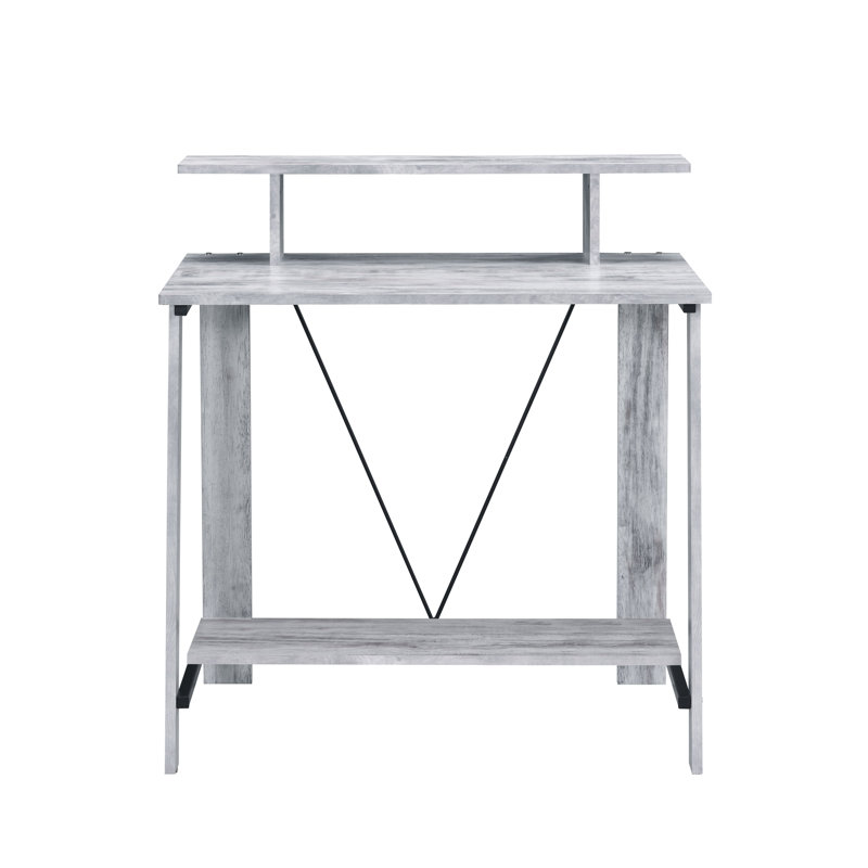 Bureau d'écriture antique blanc et noir avec tablette | Idée de cadeau, Blanc