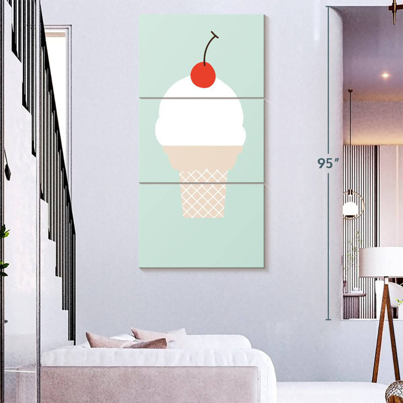 Ice Cream Cone I, 27" H x 12" W